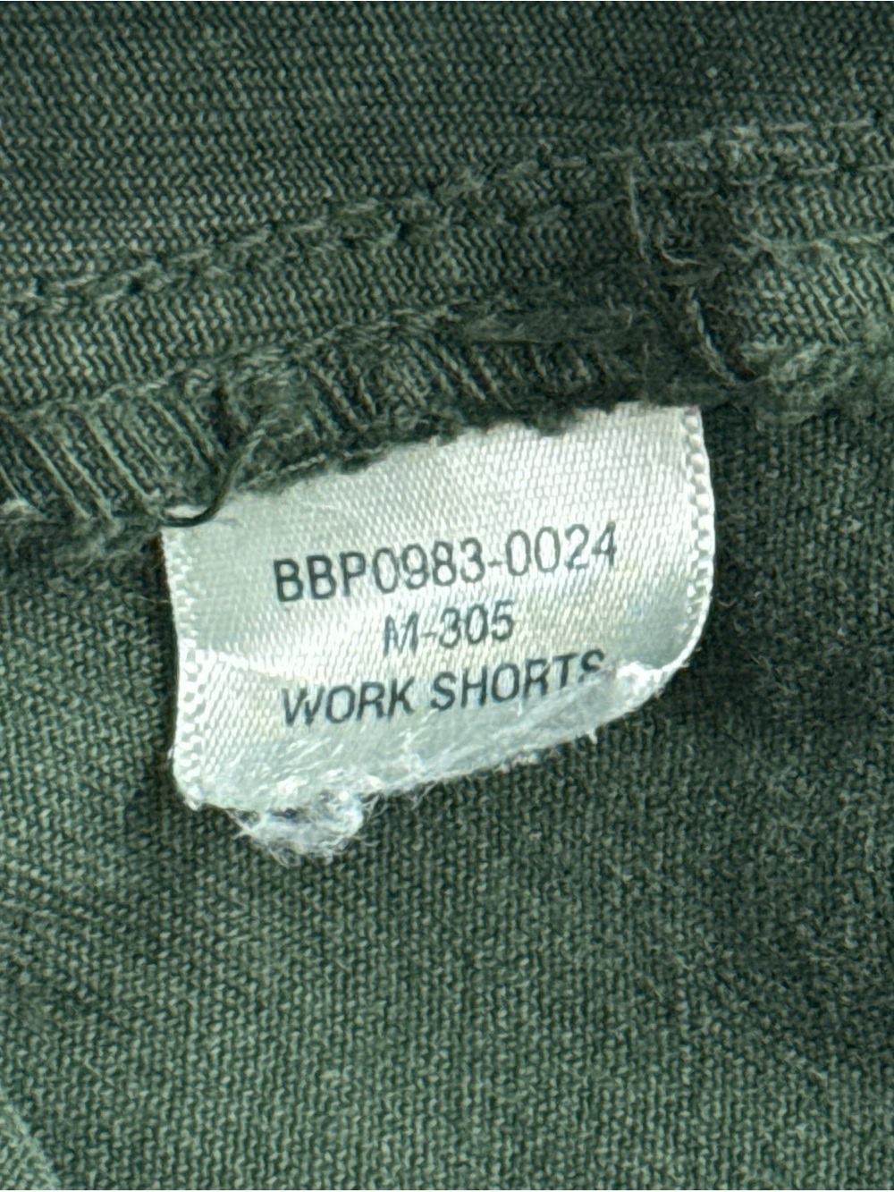Big Bud Press Women's Work Shorts Size 2XL Green 4” Inseam Made In Los Angeles - Picture 7 of 7